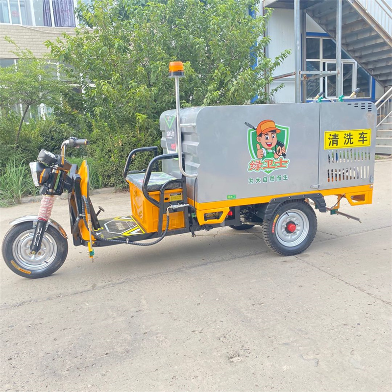 吉安电动高压冲洗车CX700A（不锈钢箱体）