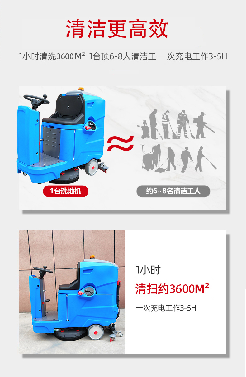 吉安驾驶式洗地机更适合用在高铁站