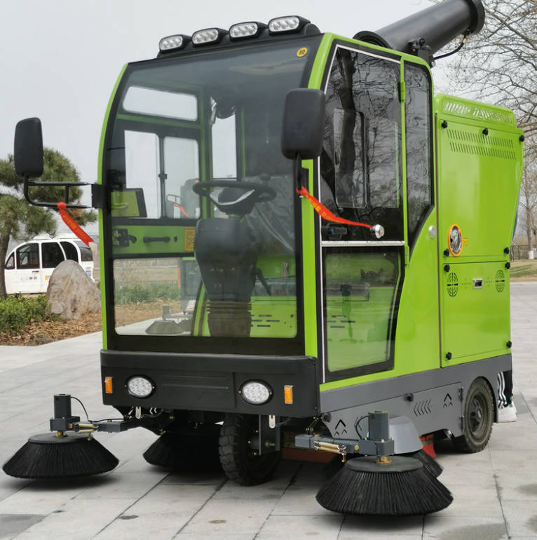 吉安道路清洁广泛应用电动环卫清扫车